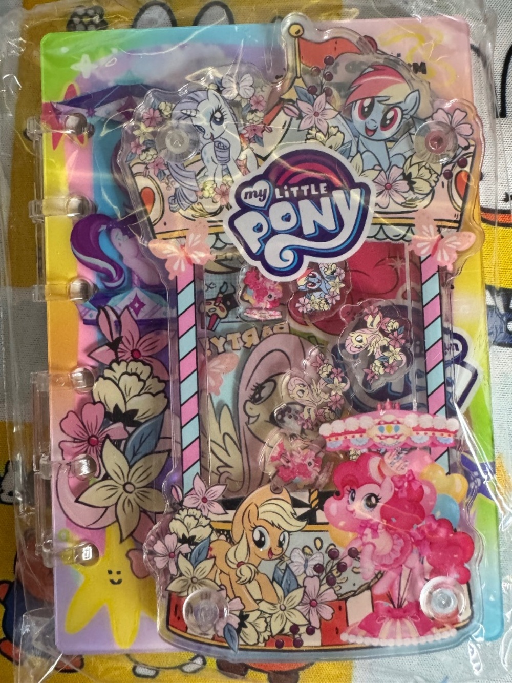 My little pony shaker notebook